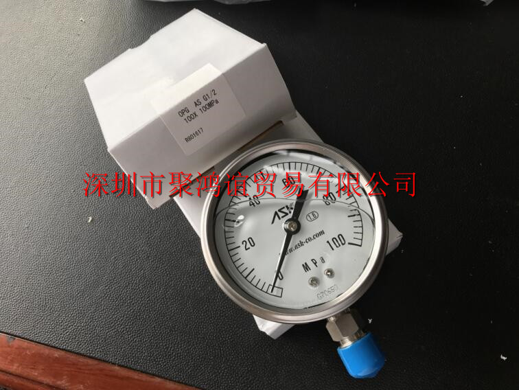 ASK压力表 OPG-AS-G1/2-100x100MPA