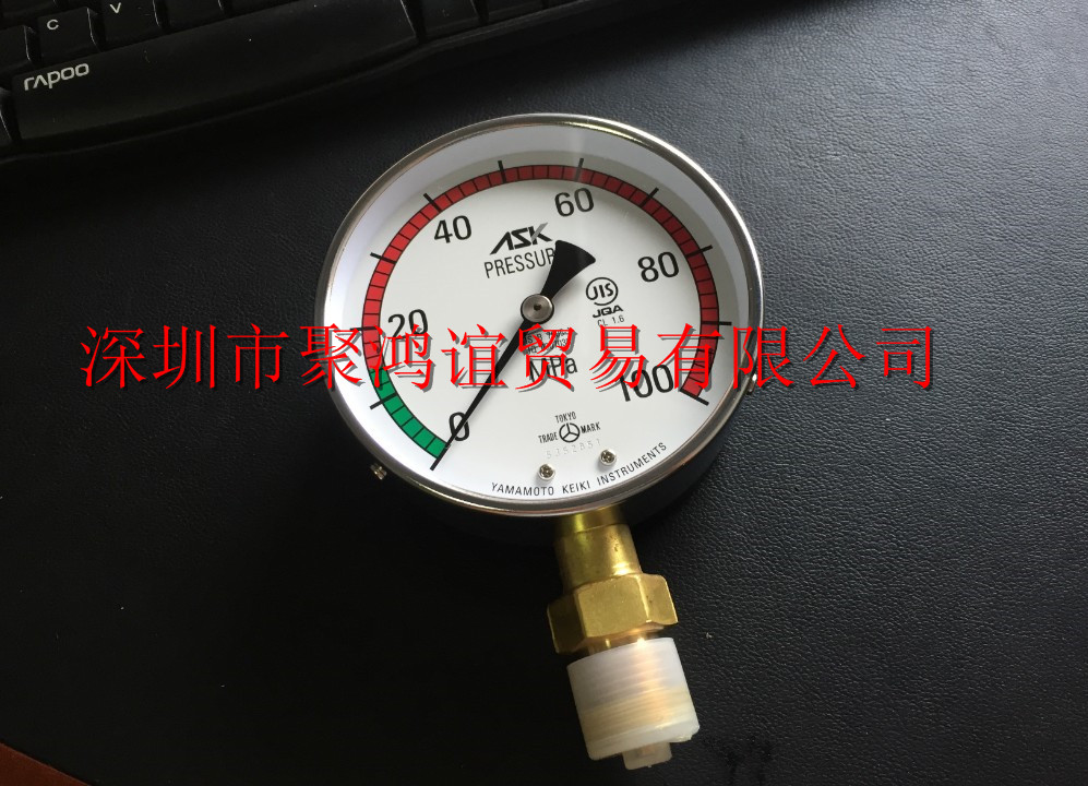 ASK 压力表 AKS-G1/2-100×100Mpa
