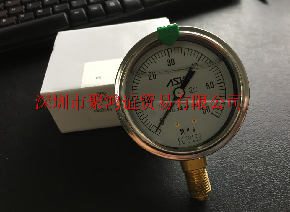 ASK 压力表  OPG-AT-G1/4-60x60MPa