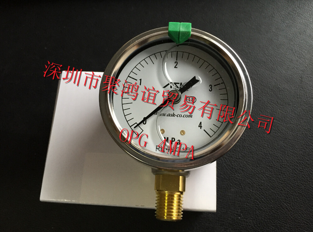 ASK 压力表 OPG-AT-R1/4-60x4MPa
