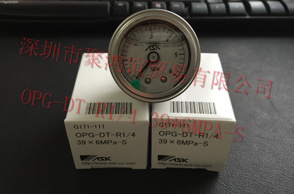ASK 压力表 OPG-DT-R4/1-39x6MPA-S