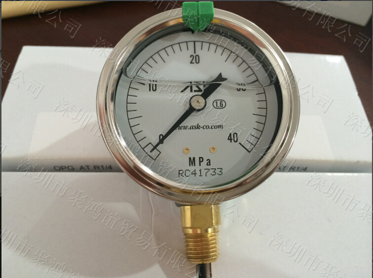 ASK 压力表 OPG-AT-R1/4-60x40MPA