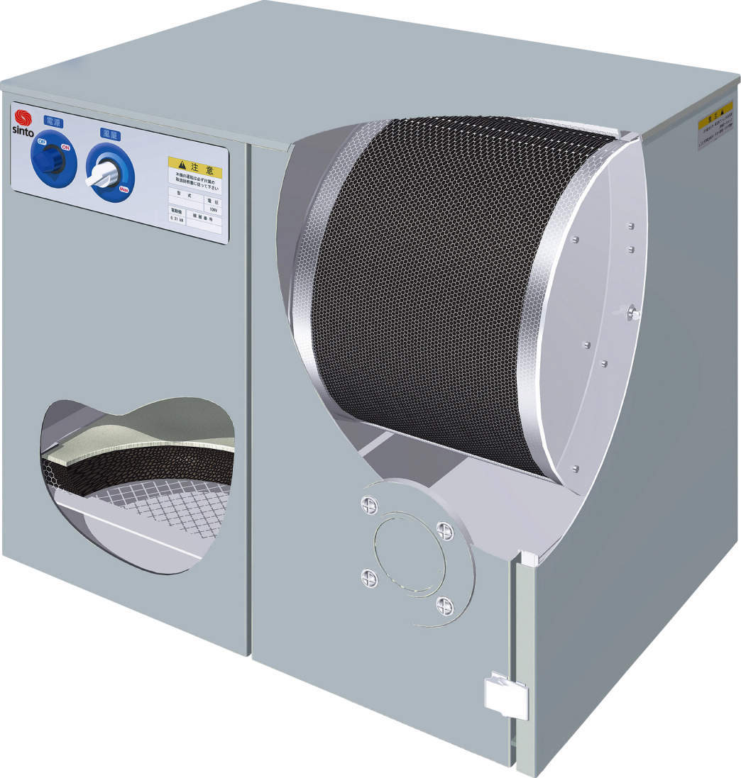 新東工業(株) 带烟、臭过滤PXA