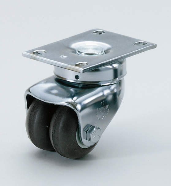 スガツネ工業(株) 低床式双輪自由脚轮30系列(车)