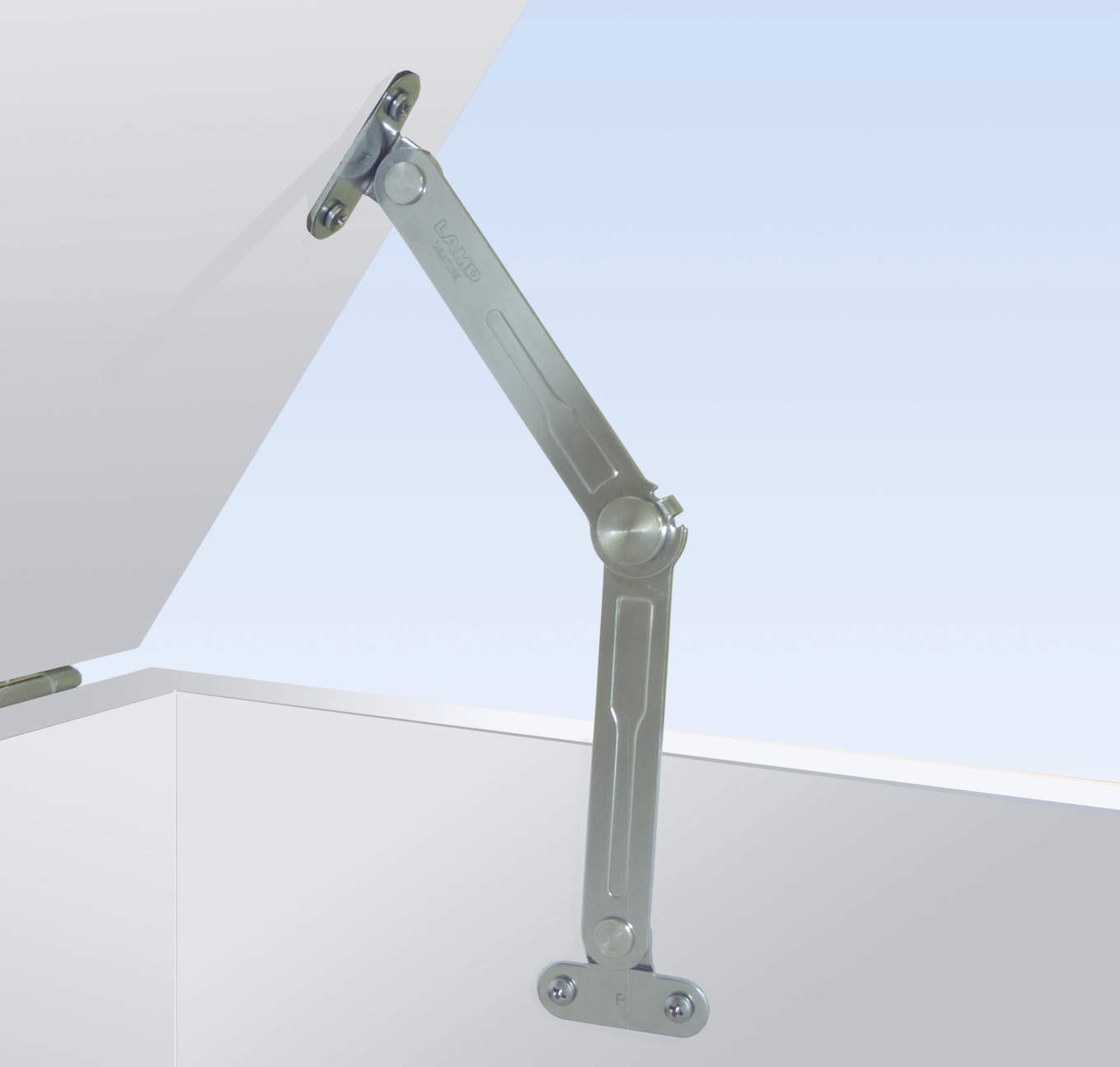 スガツネ工業(株) 不锈钢制自由停止机构付扭矩S-100T30型