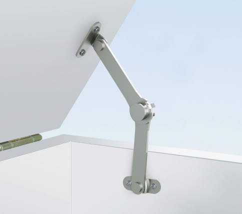 スガツネ工業(株) 不锈钢制自由停止机构付扭矩S-52T15型