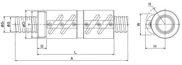 (株)ツバキ・ナカシマ 一般产业用球式RR系列（定压预压型）