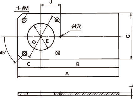 (株)椿本チエイン 凸轮离合器BS用扭矩臂