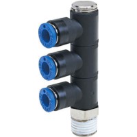 ニッタ(株) プッシュワンE トリプルユニバーサルエルボ