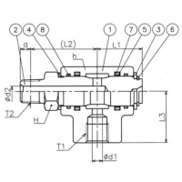 イハラサイエンス(株) 旋转接合SJS7形